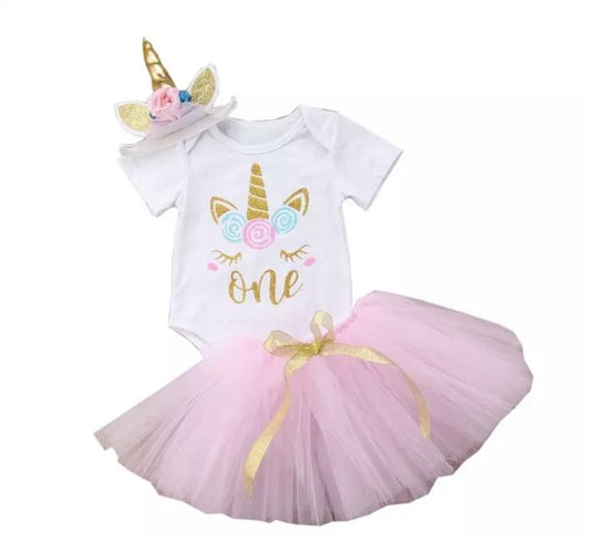 Boujee Baby Girls 1st First Birthday Dress